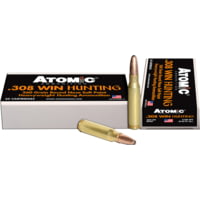 Atomic Ammunition Atomic Ammo .308 Win 260gr. Roundnose Softpoint 20-pack