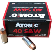 Atomic Ammunition Atomic Ammo .40sw 155gr. Bonded Jhp 20-pack