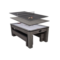 Atomic NorthPort 3-in-1 Dining/Air Hockey/TT Table