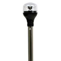 Attwood Marine LightArmor Plug-In All-Around Light w/ Black Horizontal Composite Base /Adapter