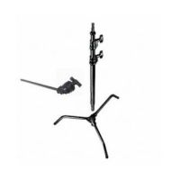 Avenger 40&quot; Black Steel Turtle Base Century Stand