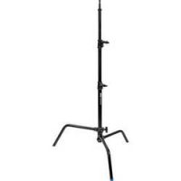 Avenger 40inC-Stand 33(129.1in) Sliding Leg Black Steel, 2 Risers A2033LCB