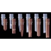 Axygen Screw Top Microcentrifuge Tubes without Caps, Axygen Scientific ST-050-SS-X Amber Screw Top Microtubes