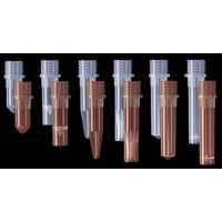 Axygen Screw Top Microcentrifuge Tubes without Caps, Axygen Scientific ST-200-C-S Clear Screw Top Microtubes