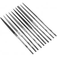B-Square 10 PC. No. 4 Cut Die Makers Needle File Set