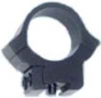 B-Square Air Sport Rings w/ Reversible Clamp Fits 9.5mm, 13.5mm Rails - 1 inch Low, Blue 25010