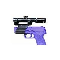 B-Square Centerfire Semi-Auto Pistol Mounts (Rings not included) - Heckler &amp; Koch USP 9mm, .40, .45 cal, Blue 42750