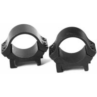 B-Square InterLock Fixed Rings - 30mm Weaver Rings (with recoil blade), Blue 10048