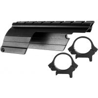 B-Square Shotgun Saddle Mounts (includes 1 inch rings) - Mossberg 535/835 12 ga, Maverick 91 12 ga, Blue 16585