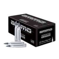 Ammo, Inc. Shield 223 REM 62 Grain Hollow Point Frangible Nickel Cased Rifle Ammunition