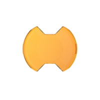 KC HILITES SlimLite 6inch Light Shield Spread Beam