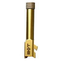 Backup Tactical Barrel, 9MM, Flat Dark Earth, Threaded 1/2x28, Fits Glock 26 Gen 1-5