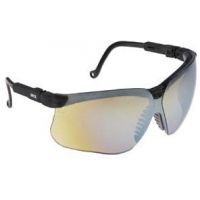 Uvex Genesis Protective Eyewear, S3203 Black Frame