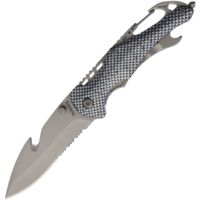 Baladeo Security Linerlock CF Aluminum Folding Knife
