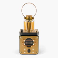 Barebones Block Tower Lantern &amp; Speaker 8BB62441
