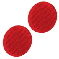 Bargman Round Adhesive-Mount Reflector 2-3/16"