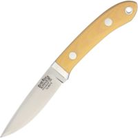 Bark River Blackwater Elmax Antique Ivory Fixed Blade Knife