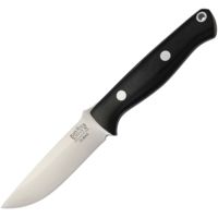 Bark River Bravo EDC Black Canvas Fixed Blade Knife