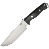 Bark River Bravo Survivor Black Canvas Fixed Blade Knife