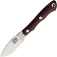Bark River Micro Canadian S45VN Burgundy Knife