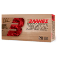Barnes Pioneer .30-30 Winchester 150 Grain Flat Nose Brass Cased Rifle Ammunition