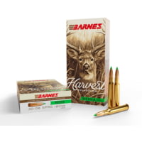 Barnes Harvest 30-06 Sprng 180 Grain Boat Tail Hollow Point Brass Cased Rifle Ammunition