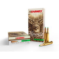 Barnes Harvest 7mm Rem Mag 150 Grain Boat Tail Hollow Point Brass Cased Rifle Ammunition