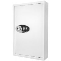 Barska 144 Key Keypad Wall Key Safe, Key Return Drop Slot