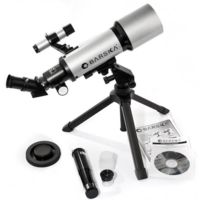 Barska 88x Compact Refractor Telescope 400mm x 70mm w/ Table Top Tripod &amp; Carrying Case