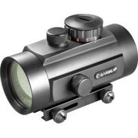 Barska 40mm Red Dot Scope w/ Dual Color Reticle &amp; Dual Size Mounts - AC10650