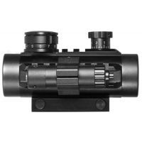 Barska 1x30 Electro Sight Rifle Scope w/ Flashlight, Red Laser Sight