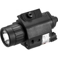 Barska 5mW Red Laser Sight/Flashlight Combo w/ 200 Lumens