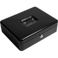 Barska Key Lock Cash Box &amp; Removable Coin Tray