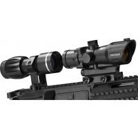 Barska 1x30 Illuminated Tactical Red Dot Rifle Scope w/ 3X Magnifier