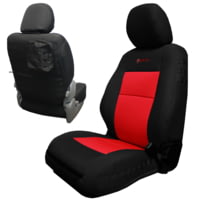 Bartact 2020-21 Toyota Tacoma Electric Driver/ Manual Passenger Tactical Front Seat Covers
