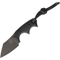 Bastinelli Creations BB Drago Black PVD Fixed Blade Knife