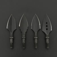 Battling Blades 180-200Grain Retro Arrowhead High Carbon Steel Blades Broadheads 631696B4