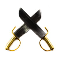Battling Blades Cutlass Pirate High Carbon 1095 Steel Sword