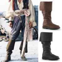 Battling Blades Pirate Jackboots By Haddocks Boots - Men's