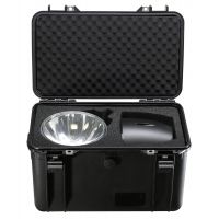 Beamaster Twin-Pack: Two TZ Helios X7 Super-Bright 24-Watt Spotlights with Heavy-Duty Water-Resistant Tansport Case and Shoulder Strap, Garage Outfitting