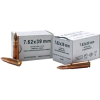 Bear Ammunition Barnaul 7.62x39mm 123 Grain Full Metal Jacket Centerfire Rifle Ammunition