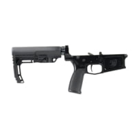 Bear Creek Arsenal AR-10 Multi-Caliber Complete Billet Lower Assembly with MFT BattleLink Stock, Grip Velocity 3 lb Trigger