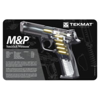 BECK TEK, LLC (TEKMAT) TEKR17SWMPCA S&amp;W M&amp;P 3D Cutaway Handgun Cleaning Mat 11"x