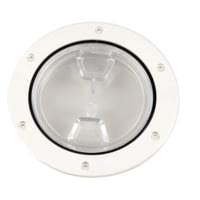 Beckson Marine 4" Clear Center Screw-Out Deck Plate
