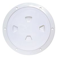 Beckson Marine 8" Smooth Center Screw-Out Deck Plate
