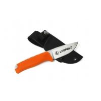 Benchmade Steep Country Drop Point Fixed Blade Hunt Knife w/Leupold Logo