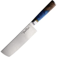 Benchmark Chopper Japanese Damascus 7.00 in Damascus Steel Kitchen Knife