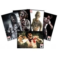 BenchMaster Zombie Shooting Targets, 5 Different Designs, 25 pcs