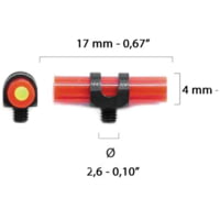 Beretta Green Heart Standard Shotgun Sight - Long