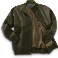 Beretta Wind Barrier Sweater w/ Fleece Lining and Full Length Zipper